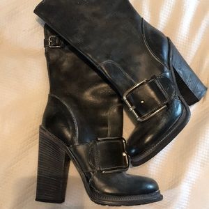 Dolce & Gabbana leather boots